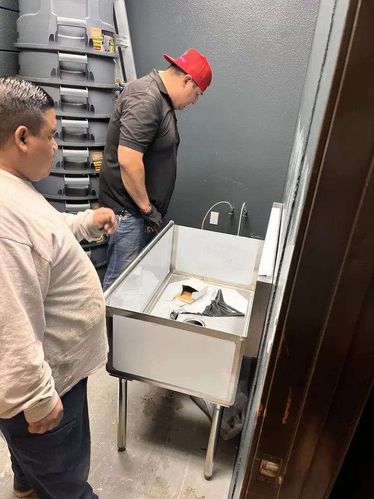 Commercial plumbing and sink installation in Mill Run