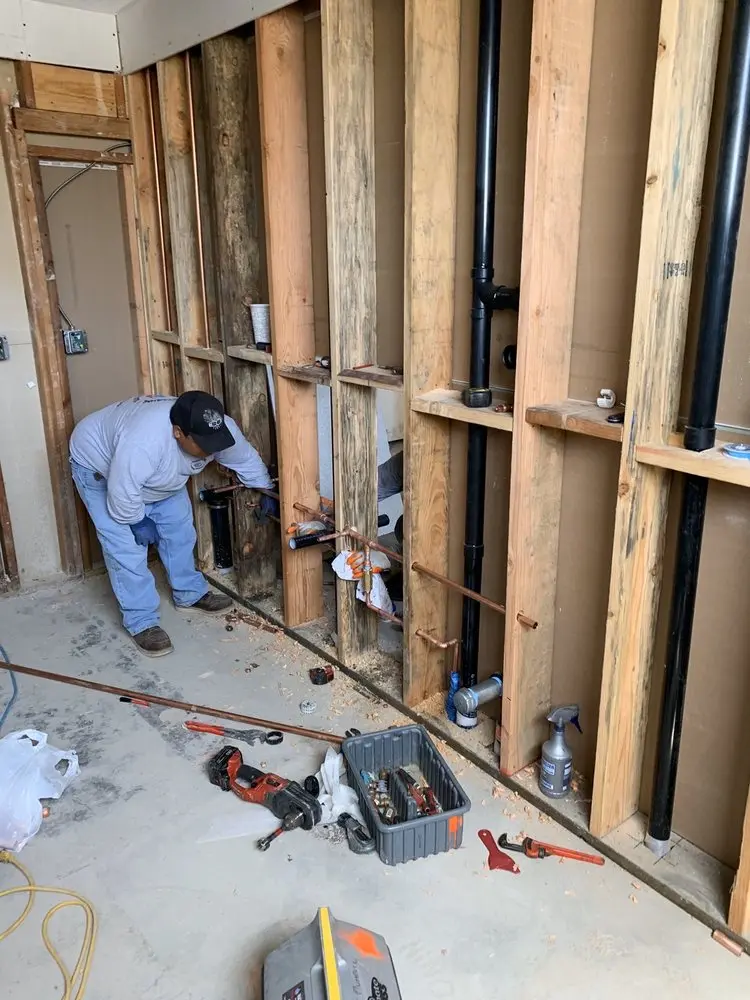 Commercial rough-in plumbing for Gas Line Repair in Mill Run